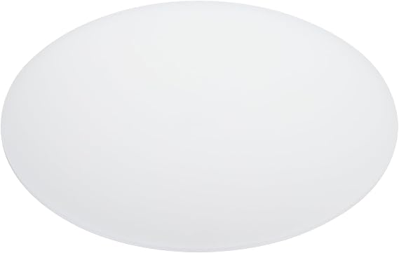 PATIKIL 17" Diameter Lampshade Diffuser, 2.7mm Thick Round Diffuser Sheet for Drum Lampshades, Pendants Light, DIY Light Shield, Translucent White