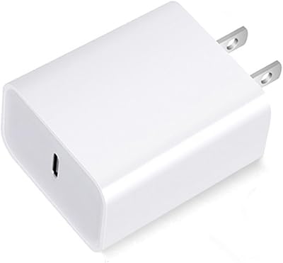 USB C Charger Block 20W, PD Wall Charger Fast Charger for iPhone 1616 Plus16 Pro16 Pro Max, 1514131211XXRGalaxy, Pixel 43, iPad Cable Not Included