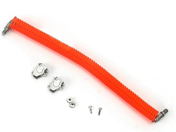 LESU Decorative Wire Plastic for 1/14 DIY a RC Tractor Truck Trailer Model Red