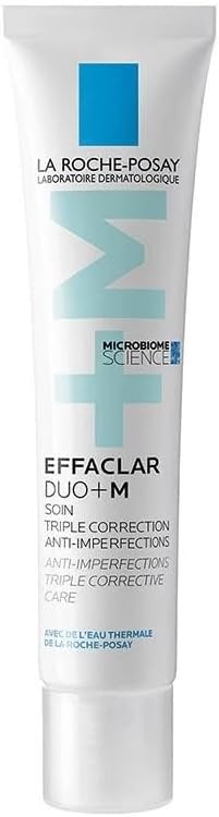 La Roche-Posay Effaclar Duo+ Cilt Bakım Kremi ve Hassas Ciltler için Termal Su 50mlx2 Bakım Seti
