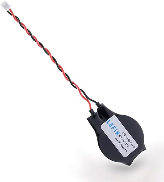 LeFix Replacement RCT Battery w/ 2Pin 2Wire Connector for DELL Latitude D500 D510 D520 D530 D610 D620 D630 D810 d820 D830 E6420 E6430 E6530 E6520 E6540 E5530 E6230 E5430 E5440 E5540 E5250 E7240