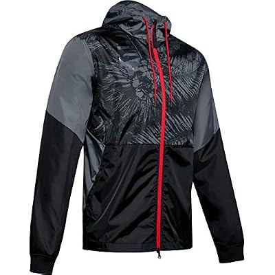 Under Armour Mens Project Rock Legacy Hooded Windbreaker Jacket