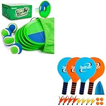 Teillnet Toss and Catch Ball Set with Badminton Set