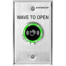 Seco-Larm Enforcer No Touch Request-to-Exit Plate, Outdoor (SD-9263-KSQ)