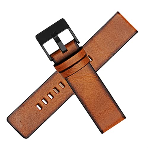 Genuine Leather watchband for Diese DZ4323 4318 1657 7413 725 watch strap 22mm 24mm 26mm 28mm Police Retro brown original style