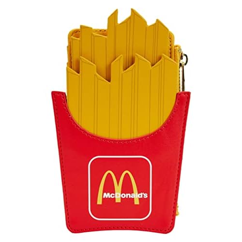 Loungefly X McDonalds French Fries Cardholder - Cute Wallets Cosplay Snack Foodie