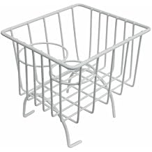 Wire Frame Hump Basket, for Beetle, Ghia & Thing, White, Compatible with Dune Buggy