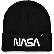 DALIX Embroidered NASA Worm Logo Beanie