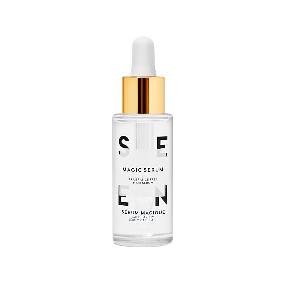 SEEN Magic Serum, Fragrance Free - Non-Comedogenic Hair Serum- Anti Frizz- Dermatologist-Developed - Safe for Sensitive, Eczema & Acne Prone Skin