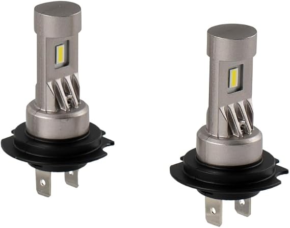 Diode Dynamics SL2 LED Fog Light Bulbs compatible with H7 bulb size (pair), Yellow (3000K)