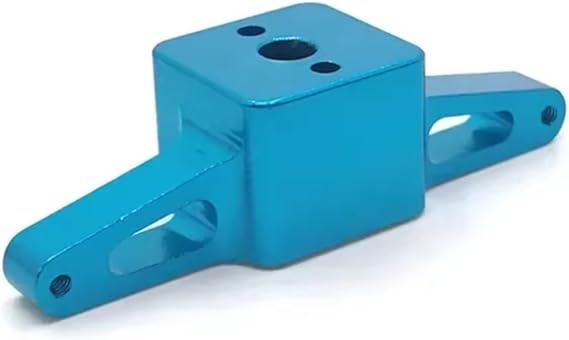 RC Car Accessories Compatible with Songguolin SG-2801 for Mini for Defender D90 RC Car Metal Upgrade Modification Accessories Motor Mount(Blue)
