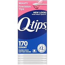 Q-Tips Cotton Swabs, Precision Tip, 170 Count