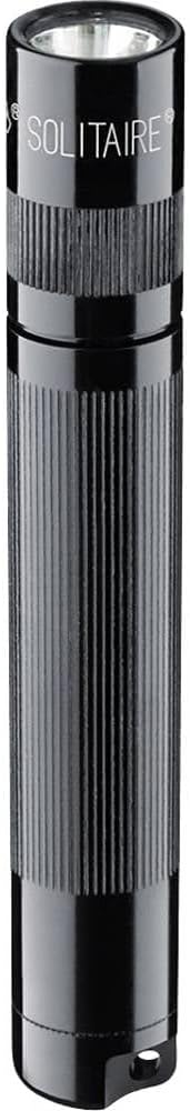 Maglite Solitaire Incandescent 1-Cell AAA Flashlight Black