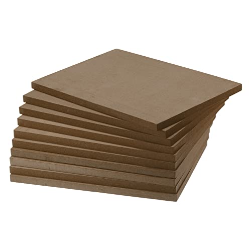 uxcell EVA Foam Sheets Light Brown 12 Inch x 9 Inch 13mm Thickness for Crafts DIY Pack of 10