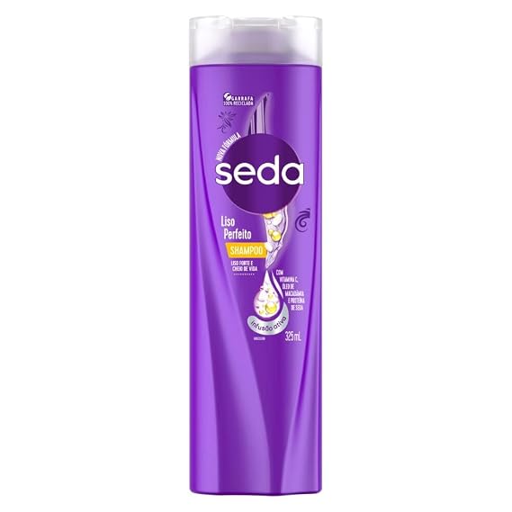 Seda Linha Liso Perfeito Shampoo 325 Ml Perfect Straight Collection - Shampoo 11 FL Oz