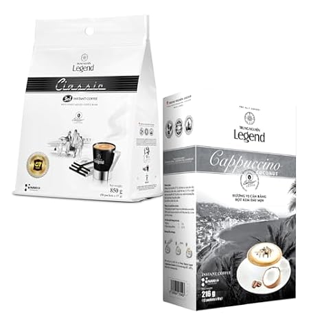 Bundle of Classic and Cappucino Coconut Instant Coffee
