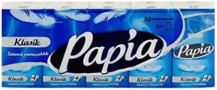 Papia Moda Başkentleri Cep Mendil 10'lu