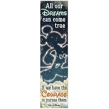 Eureka Walt Disney Vertical Classroom Banner, All Our Dreams, Measures 45 x 12"