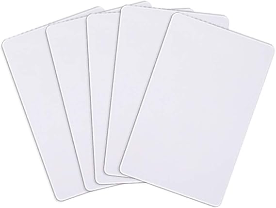 125khz Writable Rewritable White Plastic T5577 RFID Card Proximity Door Control Entry Access (10)