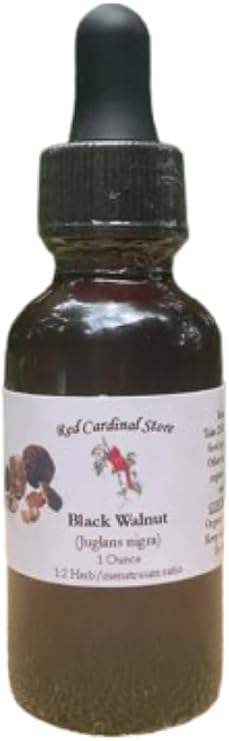 Black Walnut Hull Double Extraction Herbal Tincture