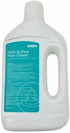 Floor Cleaning Solution. Compatible for Dreame X40 Ultra X30 Ultra, Vacuum Cleaner Parts Detergent Cleaning Fluid Mops(1000mlx1)