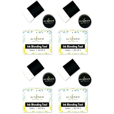 Altenew Small Ink Blending Tool Bundle, 16-Piece Bundle, 4 Sets of 4 Tools, Blending Brush Tools for Stamping, Scrapbooking, Arts & Crafts