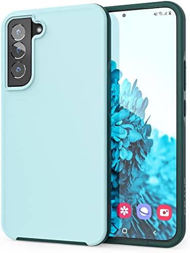 Crave for Galaxy S22 Plus Case, Shockproof Protection Dual Layer Case for Samsung Galaxy S22 Plus (6.6 inch) - Aqua