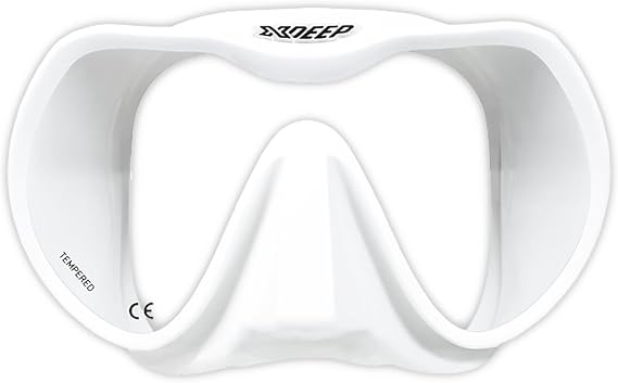 Radical Scuba Diving Mask - White