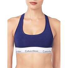 Calvin Klein Women's Modern Cotton Bralette, Coastal, Large