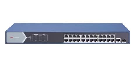 Hikvision DS-3E0526P-E 24-Port Unmanaged Gigabit PoE Switch
