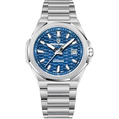 LACZ DENTON Pagani Design Watches for Men Automatic Watch Waterproof 100M Men Mechanicla Watches Fashion Luminous Japan 8215 Movement