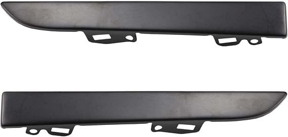 RLB-HILON 1Pair Front Bumper Grille Headlight Filler Trim Panels Set | Compatible with Toyota Tacoma Pickup 2001 2002 2003 2004 Year, for TO1089108 TO1088108
