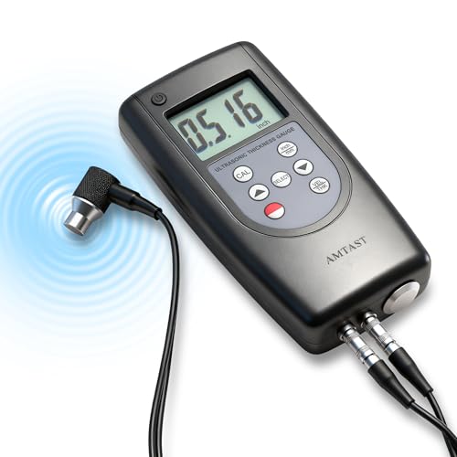 Ultrasonic Thickness Meter Ultrasonic Thickness Gauge Data Adapter with Software Function for PC, Thickness Tester AMA009S
