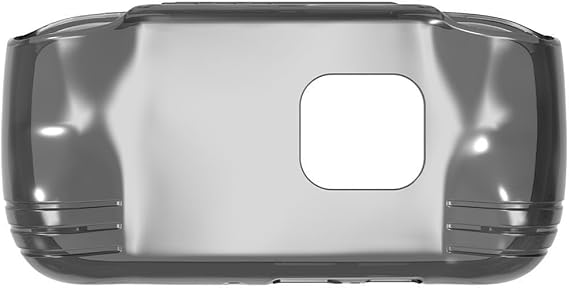 For TPU Protective Case for AYANEO Pocket AIR Mini| Shockproof Anti-Scratch Transparent Cover| Lightweight For Slim Fit Shell with Precise Cutouts for Handheld(Translucent Black)