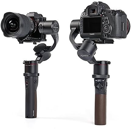 Adventurer 3-Axis Camera Stabilizer Gimbal with OLED Display, 3.2kg Payload, 6 Using Modes, 360 Degree Rotation