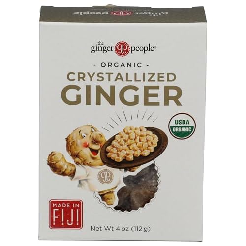 The Ginger People, Candy Crystallized Ginger Organic, 4 Ounce
