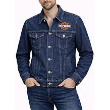 Harley-Davidson Men's Denim Jacket, Blue - 99028-23VM