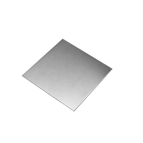 304 Stainless Steel Sheets, 304 Stainless Plates 1pcs/Package 0.04" x 4" x 6", Thickness 0.04"/1mm, W*L=4" x 6"/100x150mm.