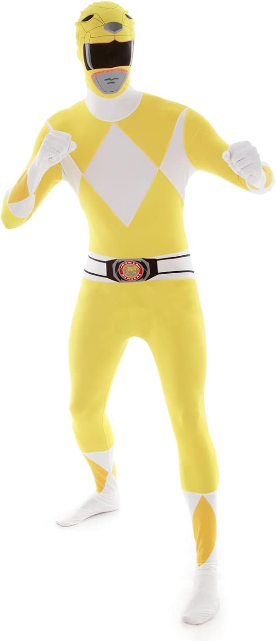 Morph Suits Green Power Ranger Costume Adult, Green Ranger, Men's Power Ranger
