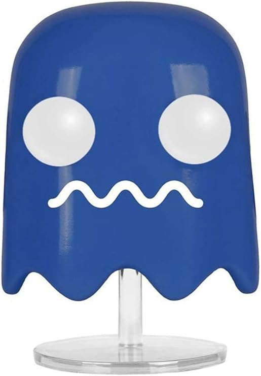 Funko POP Games: Pac-Man - Blue Ghost Action Figure