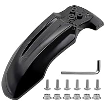 Front Fender Mudguard Compatible with Ebike Tuttio Soleil 01, CRF50 Style 125CC Pit PRO Trail Dirt Bike & 2000-2003 XR50 | Motorcycle/Ebike Front Guard with Screws & Mounting Accessories