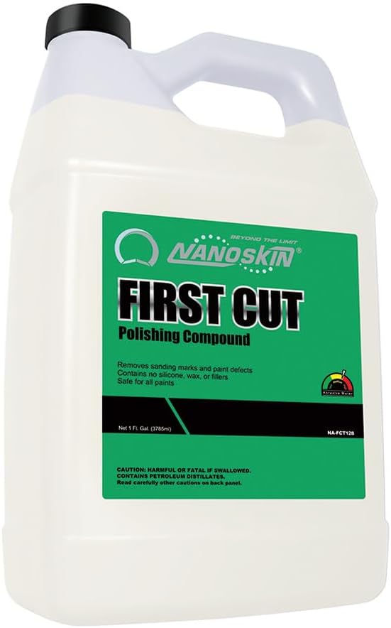 Nanoskin FIRST CUT Polishing Compound [NA-FCT128], 1 Gallons