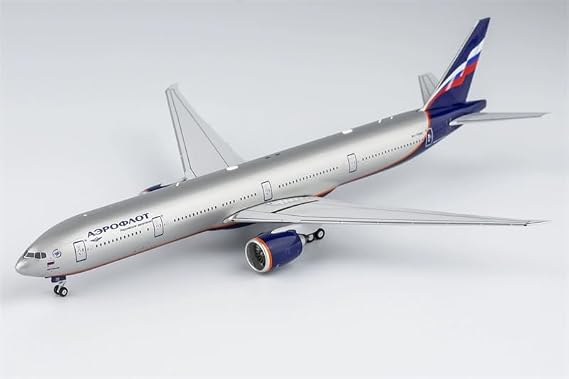 ACE HOBBY NG Models for Aeroflot for Boeing B777-300ER RA-73148 1:400 Aircraft Pre-Built Model