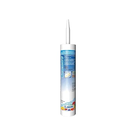 Mapei Keracaulk U Unsanded Caulk (Frost) - 10.5-oz