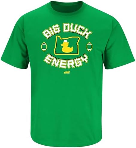 Big Duck Energy T-Shirt for Oregon College Fans SM-5XL