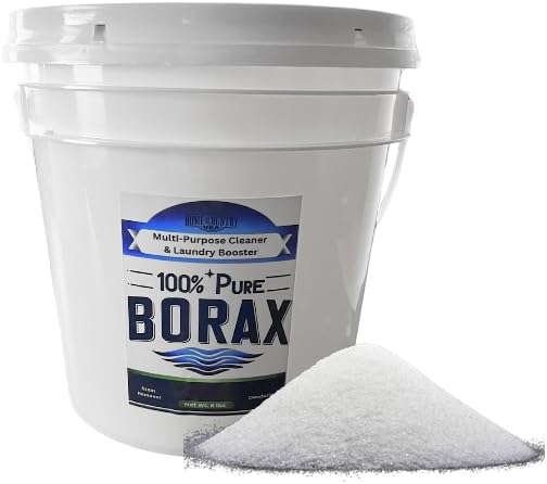 Home & Country USA All-Natural Borax - Multipurpose Cleaner & Freshener, Eco-Friendly (8 lb)