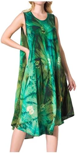 Sakkas Starlight Caftan Tank Dress/Cover Up