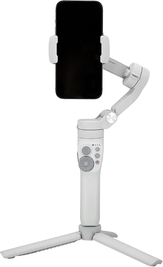 Gimbal Stabilizer for Smartphone - Feiyu Vimble 3SE, 3-Axis Phone Gimbal for VLOG/TIK Tok/YouTube Video, Portable Handheld Stabilizer for Android and iPhone, for iPhone 12/12 Pro Max/13/13 Pro Max
