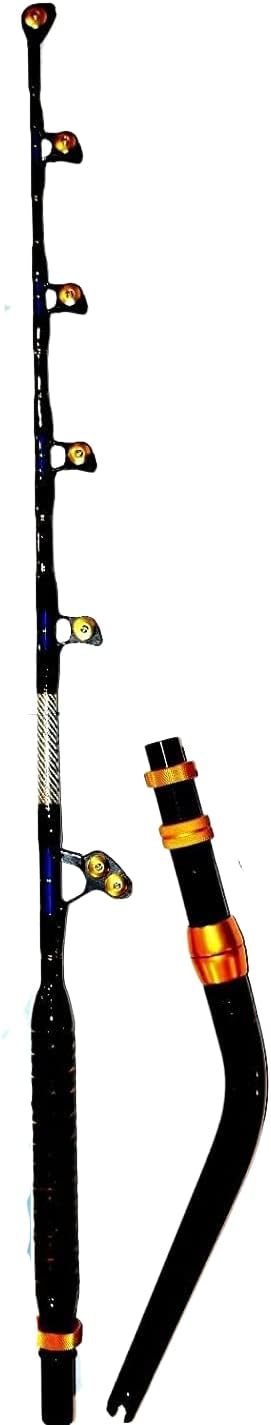OKIAYA Venom PRO Bent Butt Fishing Rod 80-130 LB. The Monster PAC Bay Guides