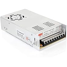 SUPERNIGHT 12V 30A DC Power Supply Driver,360W Universal Regulated Switching Converter AC 110V/220V Transformer Adapter for 3D Printer,CCTV,Radio,Computer Project,Industrial Automation,LED Strip
